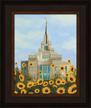 Load image into Gallery viewer, Kyiv Temple with Sunflowers