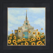 Load image into Gallery viewer, Kyiv Temple with Sunflowers