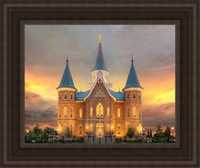 Load image into Gallery viewer, Provo City Center Temple Burning Sky