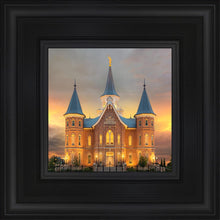 Load image into Gallery viewer, Provo City Center Temple Burning Sky
