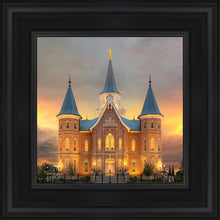 Load image into Gallery viewer, Provo City Center Temple Burning Sky