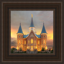 Load image into Gallery viewer, Provo City Center Temple Burning Sky
