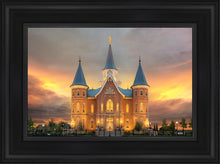 Load image into Gallery viewer, Provo City Center Temple Burning Sky