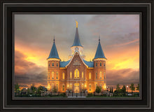 Load image into Gallery viewer, Provo City Center Temple Burning Sky