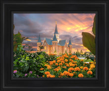 Load image into Gallery viewer, Provo City Center Temple Orange Flowers