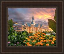 Load image into Gallery viewer, Provo City Center Temple Orange Flowers