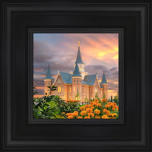 Load image into Gallery viewer, Provo City Center Temple Orange Flowers