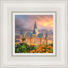 Load image into Gallery viewer, Provo City Center Temple Orange Flowers