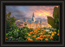 Load image into Gallery viewer, Provo City Center Temple Orange Flowers
