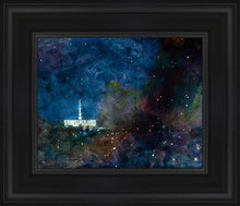 Load image into Gallery viewer, Provo Temple a Pillar of Fire by Night