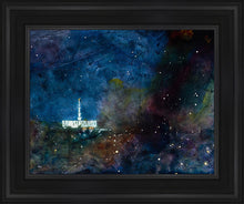 Load image into Gallery viewer, Provo Temple a Pillar of Fire by Night