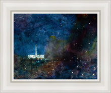 Load image into Gallery viewer, Provo Temple a Pillar of Fire by Night