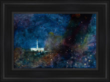 Load image into Gallery viewer, Provo Temple a Pillar of Fire by Night