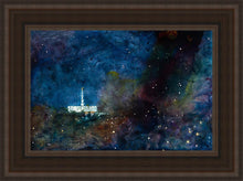 Load image into Gallery viewer, Provo Temple a Pillar of Fire by Night