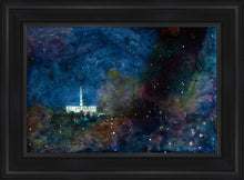 Load image into Gallery viewer, Provo Temple a Pillar of Fire by Night