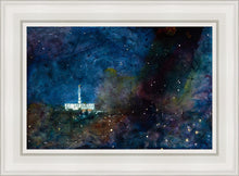 Load image into Gallery viewer, Provo Temple a Pillar of Fire by Night