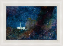 Load image into Gallery viewer, Provo Temple a Pillar of Fire by Night