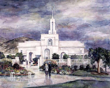 Load image into Gallery viewer, Refuge From The Storm - Mt Timpanogos Temple