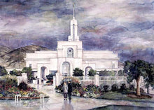 Load image into Gallery viewer, Refuge From The Storm - Mt Timpanogos Temple
