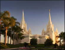 Load image into Gallery viewer, San Diego Temple Sunset