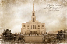 Load image into Gallery viewer, Payson Temple Vintage