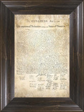 Load image into Gallery viewer, Declaration Of Independence