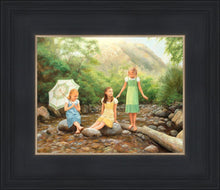 Load image into Gallery viewer, Three Maids a Wading