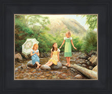 Load image into Gallery viewer, Three Maids a Wading