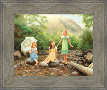 Load image into Gallery viewer, Three Maids a Wading
