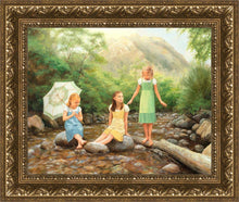 Load image into Gallery viewer, Three Maids a Wading