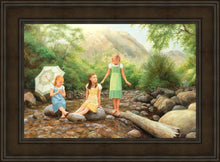 Load image into Gallery viewer, Three Maids a Wading