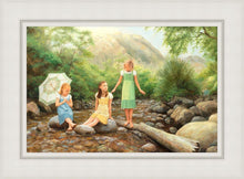 Load image into Gallery viewer, Three Maids a Wading