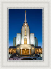 Load image into Gallery viewer, Rexburg Temple at Night