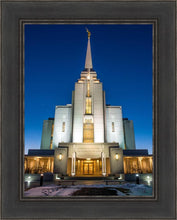 Load image into Gallery viewer, Rexburg Temple at Night