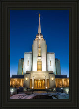 Load image into Gallery viewer, Rexburg Temple at Night