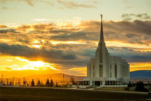 Load image into Gallery viewer, Rexburg Temple - Sunset