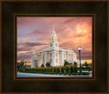 Load image into Gallery viewer, Payson Temple Peaceful Sunrise