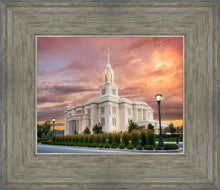 Load image into Gallery viewer, Payson Temple Peaceful Sunrise