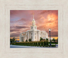 Load image into Gallery viewer, Payson Temple Peaceful Sunrise