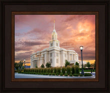 Load image into Gallery viewer, Payson Temple Peaceful Sunrise