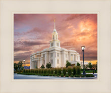 Load image into Gallery viewer, Payson Temple Peaceful Sunrise