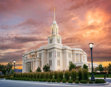 Load image into Gallery viewer, Payson Temple Peaceful Sunrise