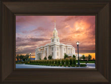 Load image into Gallery viewer, Payson Temple Peaceful Sunrise