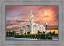 Load image into Gallery viewer, Payson Temple Peaceful Sunrise