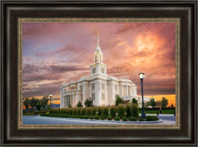 Load image into Gallery viewer, Payson Temple Peaceful Sunrise