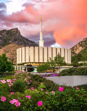 Load image into Gallery viewer, Provo Temple - Summer Sky