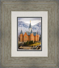 Load image into Gallery viewer, Provo City Center Temple - Snowy Mountains