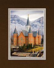 Load image into Gallery viewer, Provo City Center Temple - Snowy Mountains