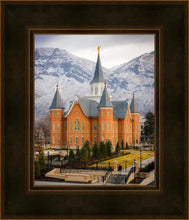 Load image into Gallery viewer, Provo City Center Temple - Snowy Mountains