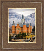 Load image into Gallery viewer, Provo City Center Temple - Snowy Mountains